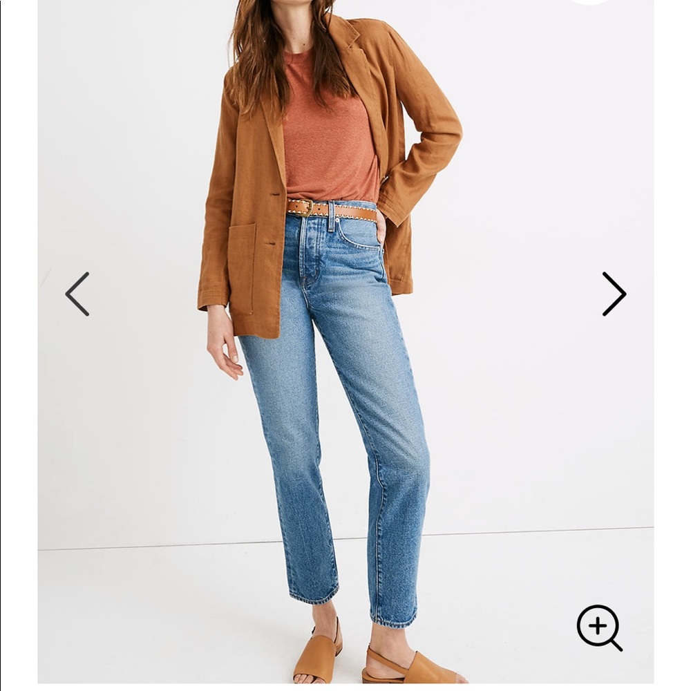 Madewell petite perfect vintage jeans Cormie wash